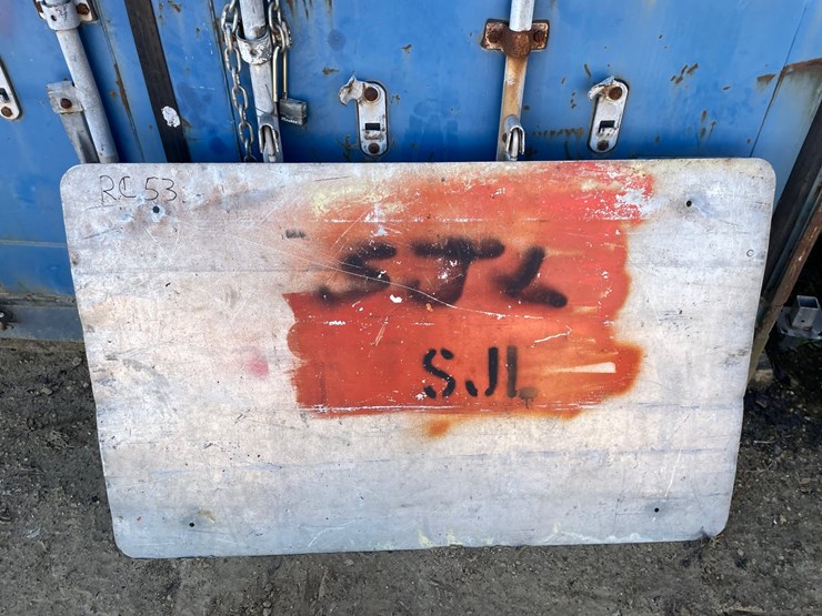 #3931-•-metal-retired-road-sign-image-8