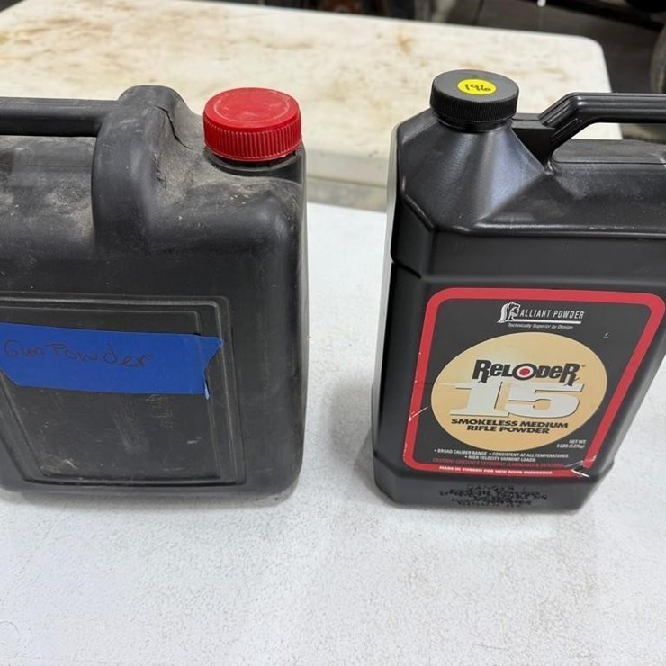 Full Jug of loose Powder & Reloader 15 Powder