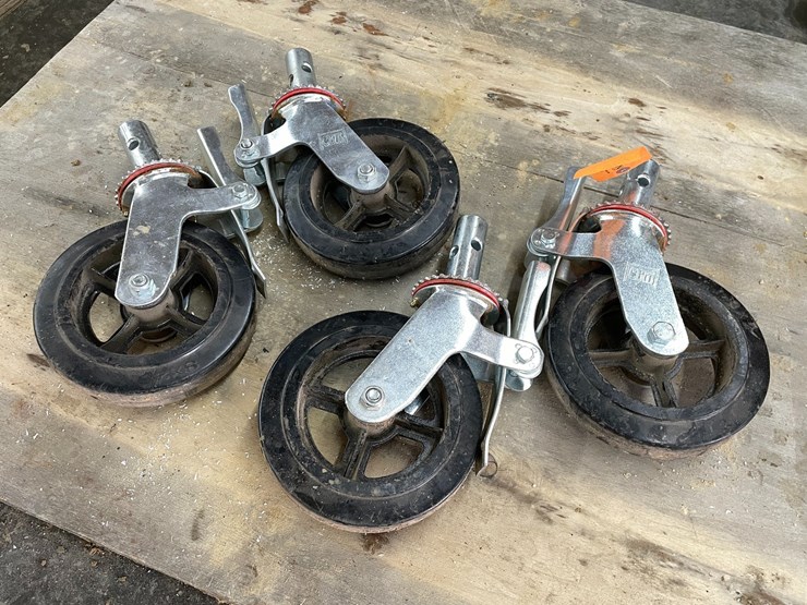 #3945-•-(4)-8"-cbw-caster-wheels-image-1