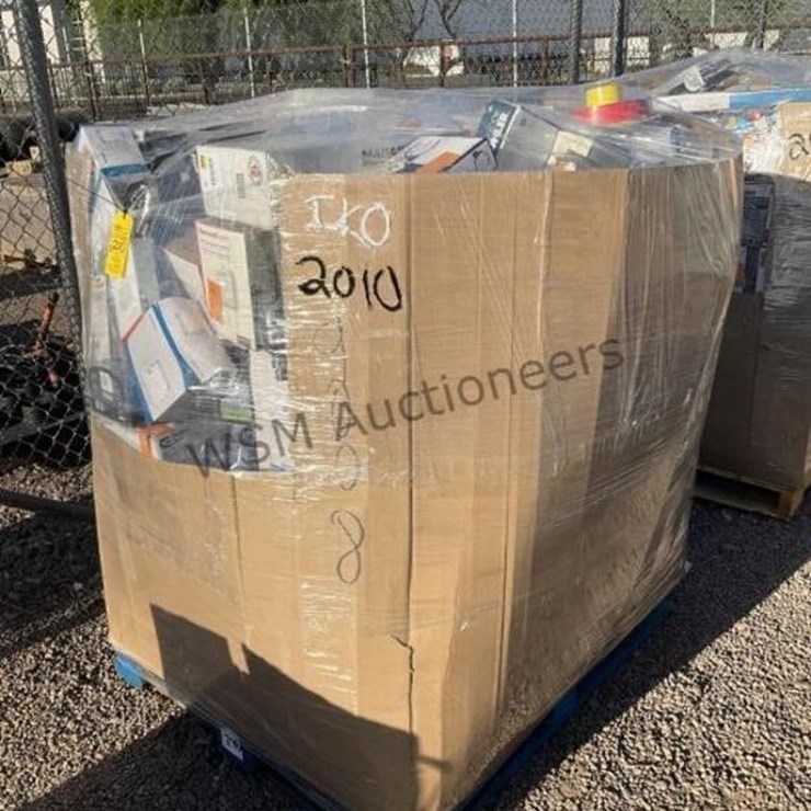 LARGE BOX OF ASST HOUSEHOLD & HOME IMPROVEMENT