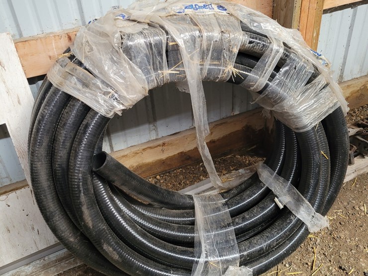 lot-19.-full-100'-roll-of-2-1/2"-air-seeder-hose-image-1