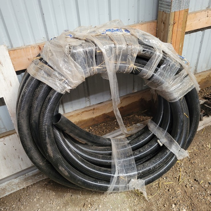 Lot 19. Full 100' roll of 2 1/2" air seeder hose