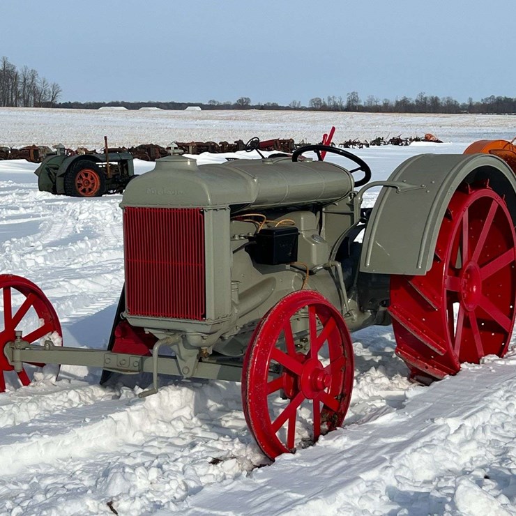 1925 Fordson with Mounted Terrace Plow