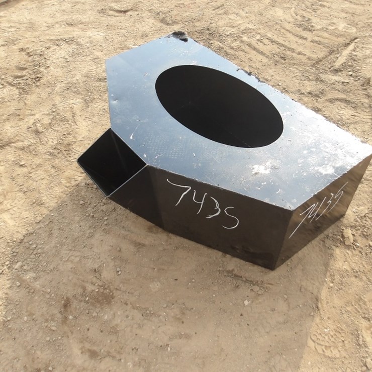 #7435 • Mini Skid Steer Concrete Placement Bucket