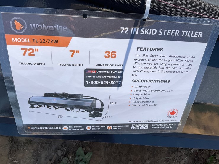 #59-•-unused-wolverine-skid-steer-hydraulic-rotary-tiller-attachment-image-3