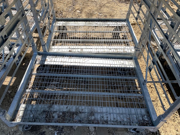 #3965-•-(6)-metal-greenhouse-rolling-racks-image-8