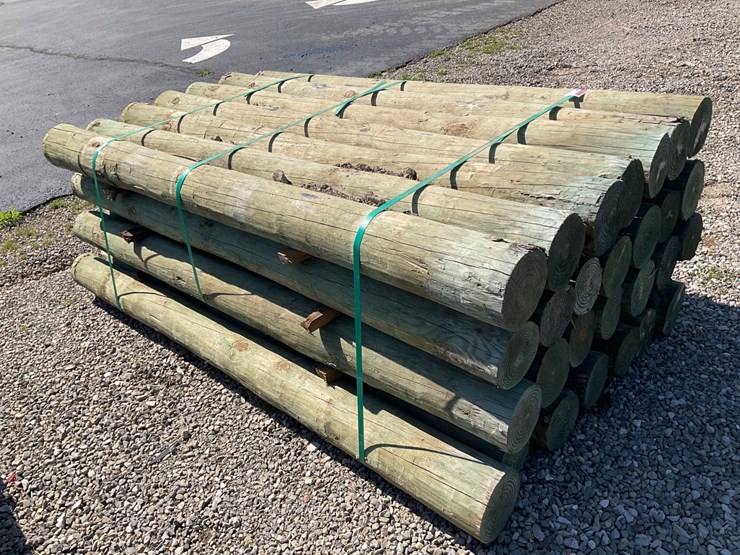 #98-•-6”x7’-treated-wooden-fence-posts-image-2