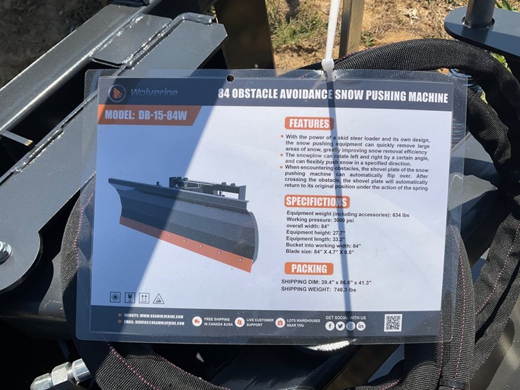 #60-•-unused-wolverine-84in-skid-steer-dozer-blade-image-4