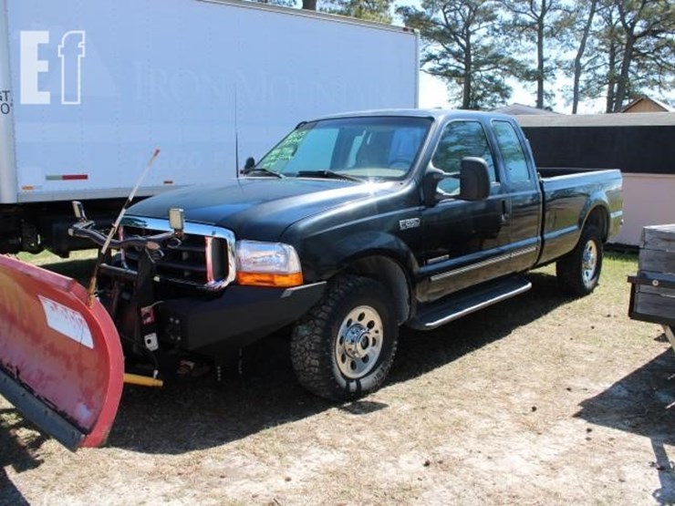 #5605-1999-f250-7.3-pwr-stroke-with-snow-plow-7'6"-image-1