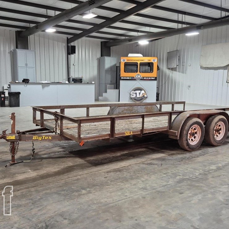BIG TEX 16 FOOT UTILITY TRAILER.