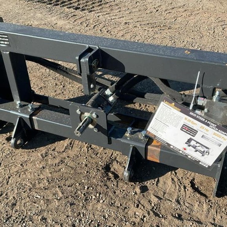 #1369 • Unused Landhonor Skid Steer 3 Point Hitch Adapter
