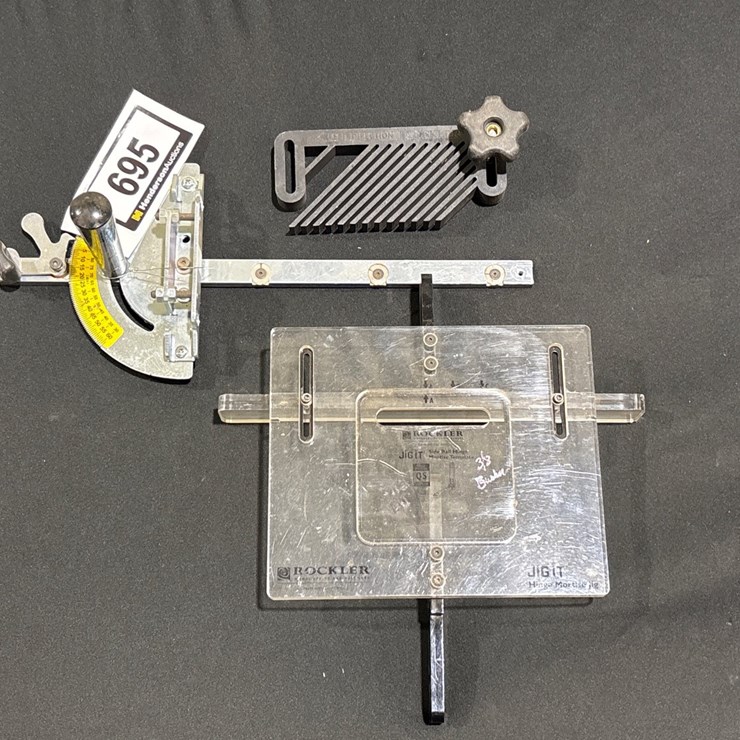 #695 • PRECICION MITER GAUGE AND MAGNET CLAMP