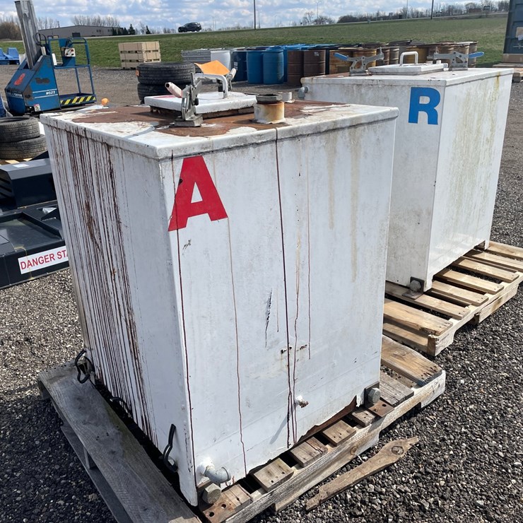 #3346 • (2) Jacket Polyurethane Tanks