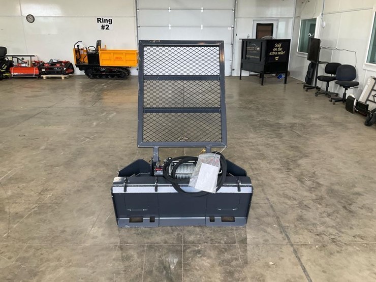 #1377-•-unused-landhonor-skid-steer-15000lb-hydraulic-winch-image-2