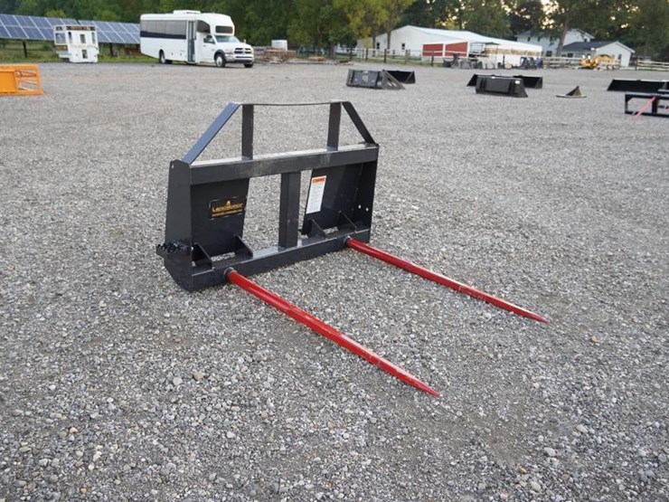 #1354-•-unused-landhonor-skid-steer-bale-spear-image-2