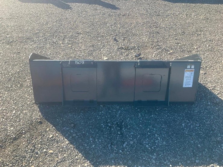 #1411-•-unused-wolverine-skid-steer-track-duty-bucket-attachment-image-3