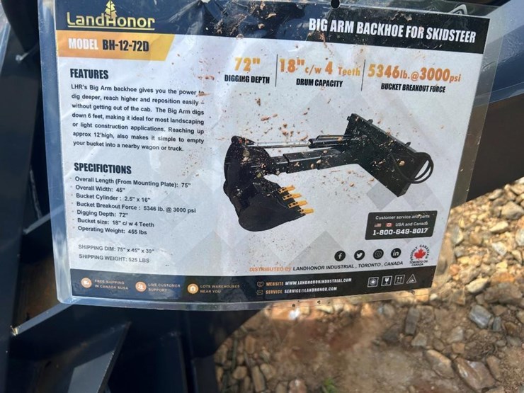#1366-•-unused-landhonor-skid-steer-digger-backhoe-image-4