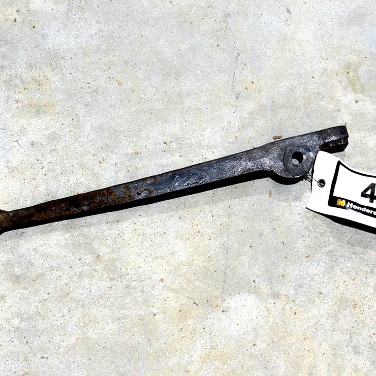 #46 • STEEL STEAM WHISTLE LEVER HANDLE – 14.5"