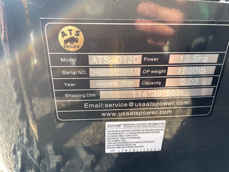 #3450-•-unused,-ats-mini-excavator-image-14