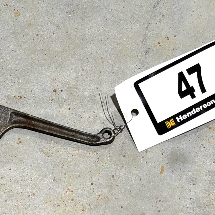 #47 • CAST IRON STEM WHISTLE HANDLE