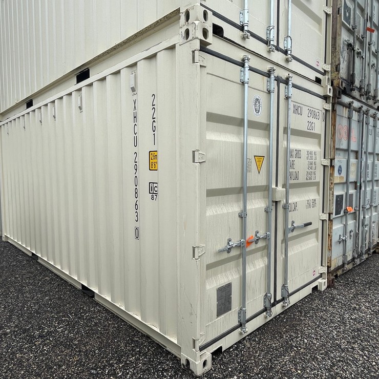 #1558 • 20' Single Trip Shipping Container