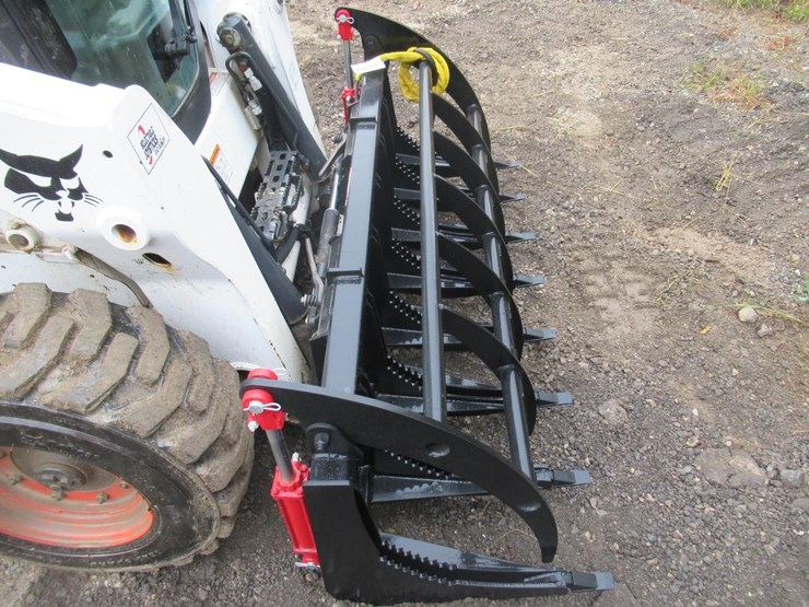 wildcat-78"-skid-steer-root-rake-grapple-image-5