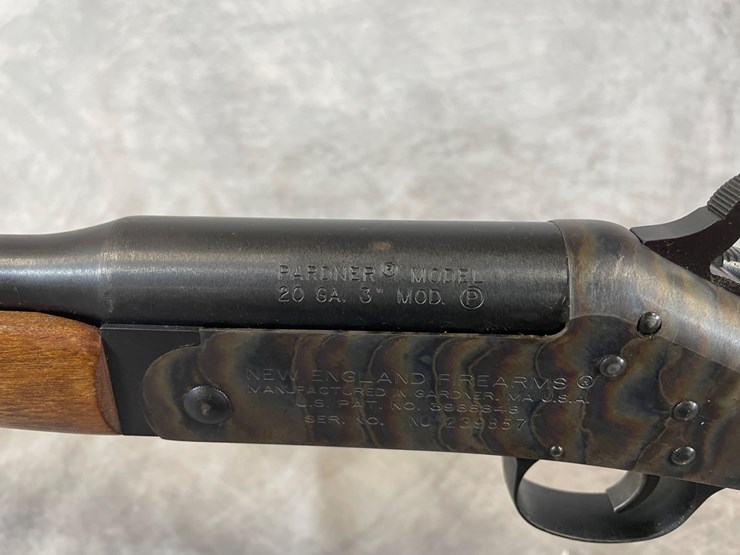 #4106-•-new-england-firearms/pardner,-20-ga.-single-shot-shotgun,-sn:-239857,-(neenah,-wi)-image-12