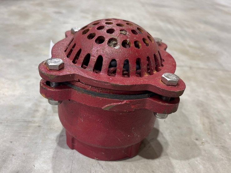 #38-•-cast-iron-fire-pump-suction-strainer-|-foot-valve-image-2