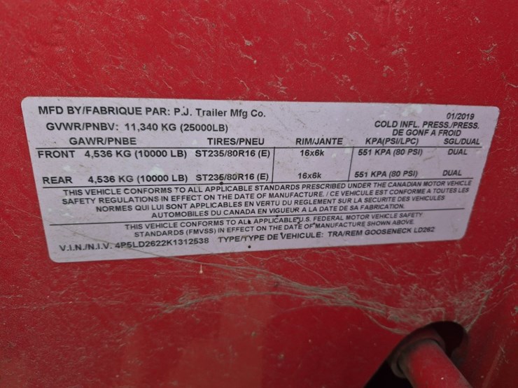 2019-pj-ld262-gooseneck-trailer-image-9