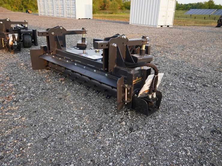 #1370-•-unused-landhonor-skid-steer-harley-power-rake-attachment-image-1