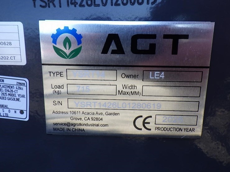 2026-agt-ysrt14-skid-steer-tracked-loader-image-14