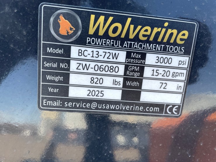 #3466-•-unused,-wolverine-skidsteer-brush-cutter-image-6