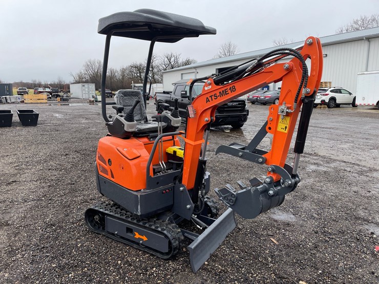 #3344-•-2026-ats-me18-mini-excavator-image-2