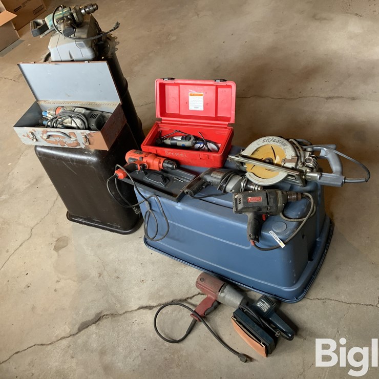 Saw, Drills, Dremel, Sander