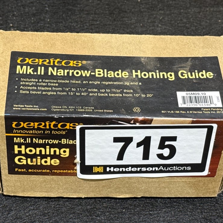 #715 • NARROW BLADE HONING GUIDE