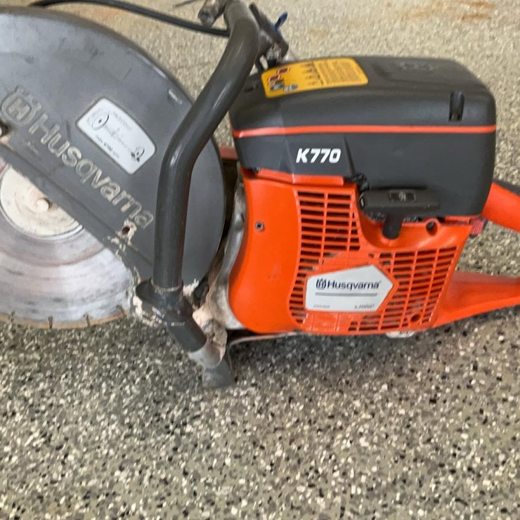#100 • Husqvarna K770 Concrete Saw