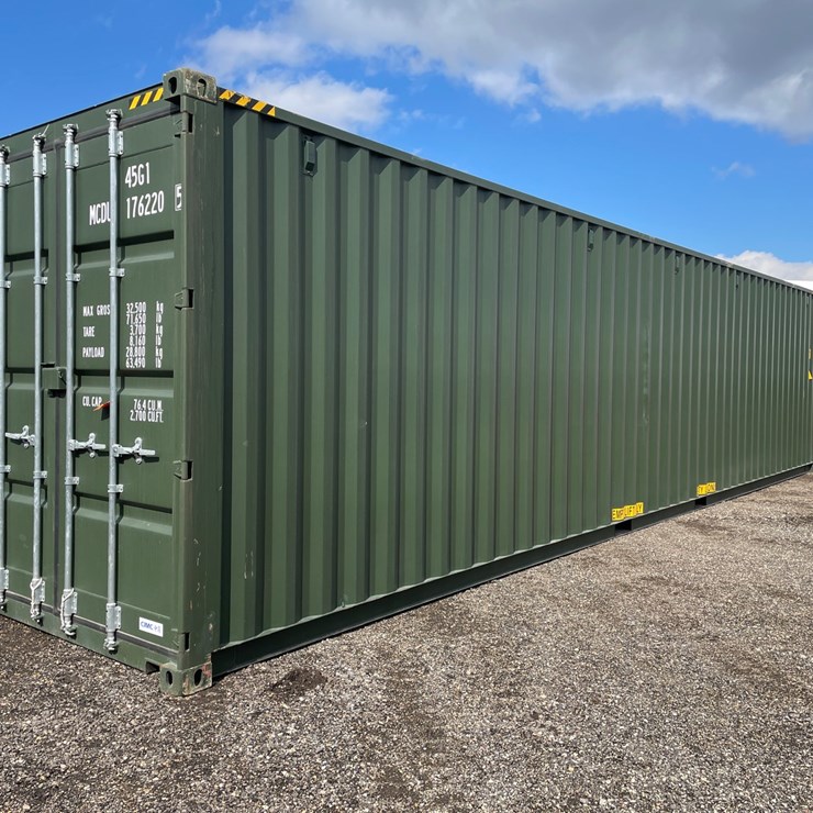 #1452 • 40' Hi Cube Single Trip Shipping Container