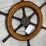 #27-•-27"-restored-wooden-ship-steering-wheel-image-7
