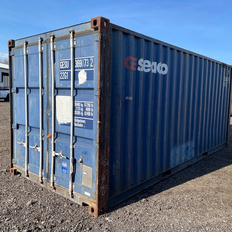 #3096 • 20' Shipping Container