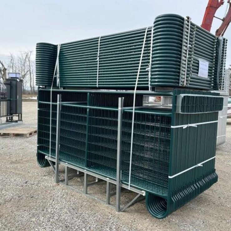 Qty Of (56) 10 Ft Powder Coated Sheep Corral Panel