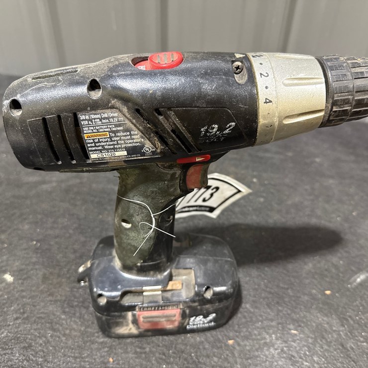 #773 • CRAFTSMAN DRILL AND BATTERIES