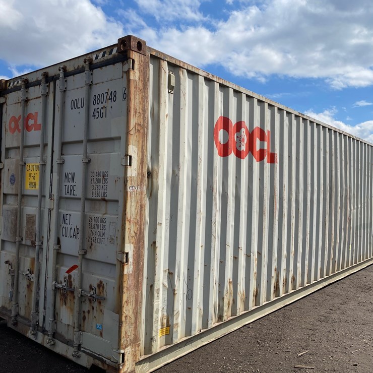 #1453 • 40' Hi Cube Used Shipping Container