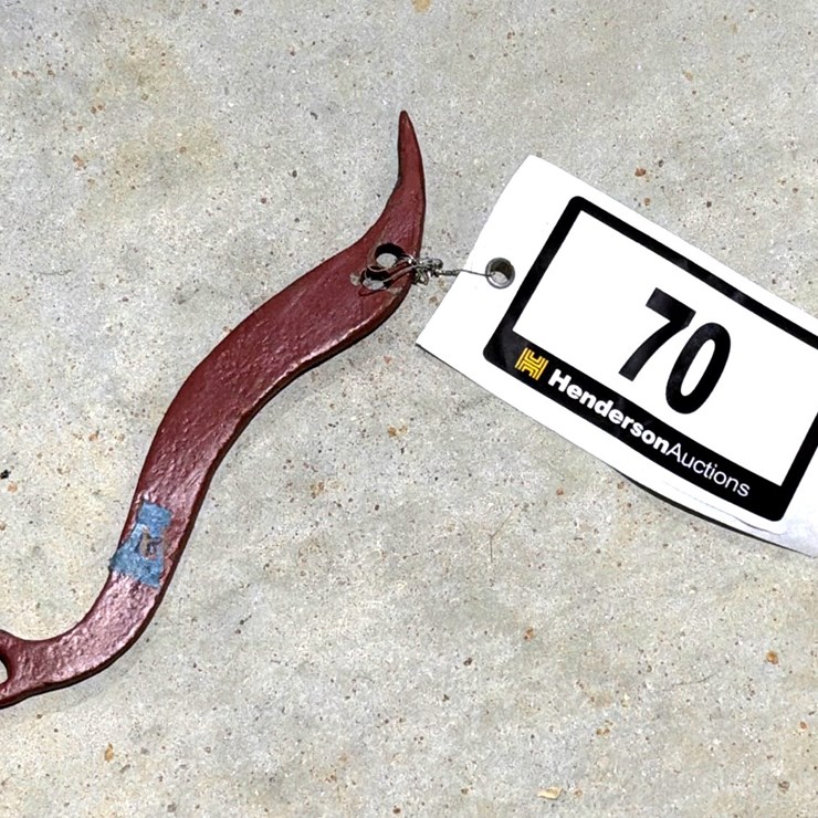 #70 • STEEL STEAM WHISTLE HANDLE