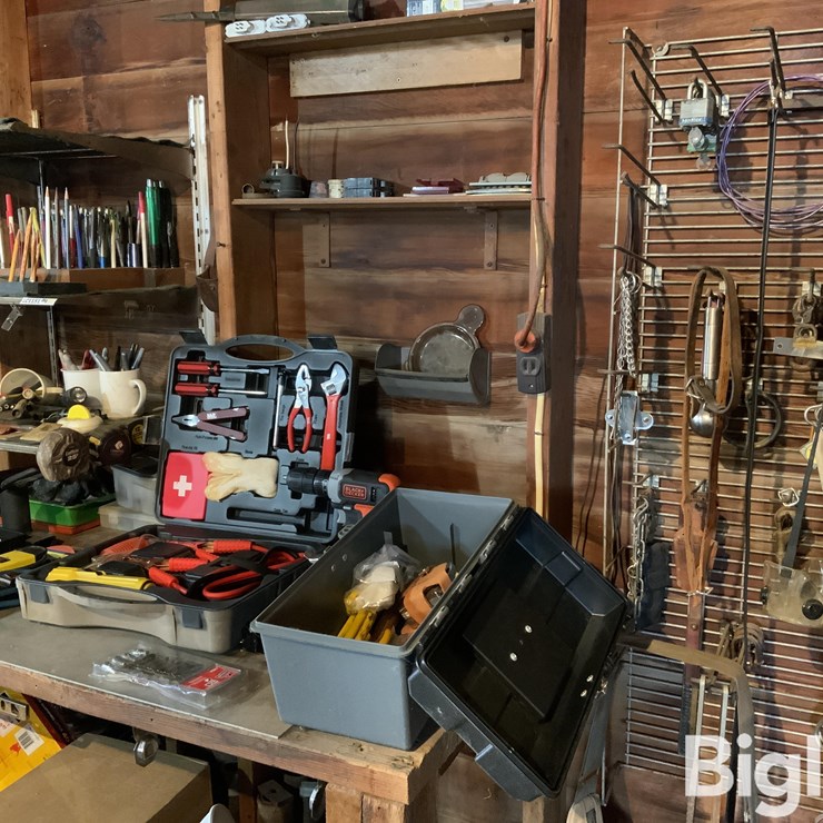 Drill, Jumper Cables, Tools