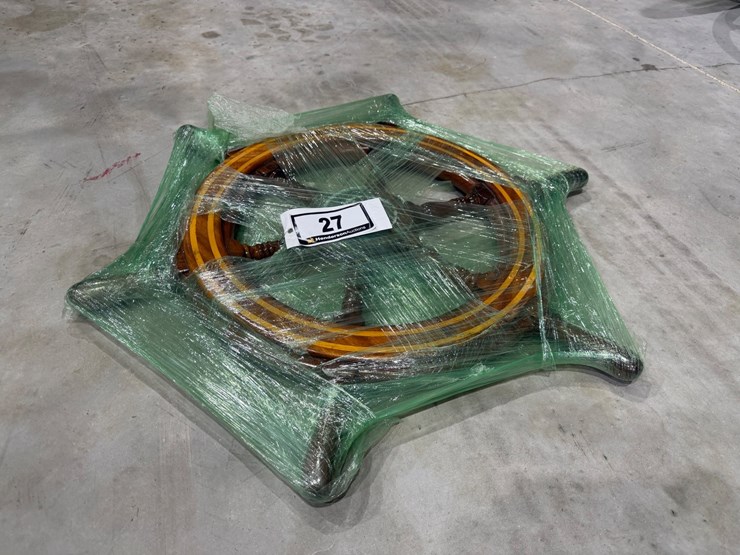 #27-•-27"-restored-wooden-ship-steering-wheel-image-4