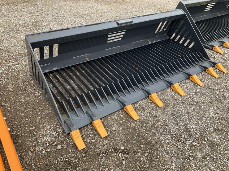 #1374-•-unused-landhonor-78"-skid-steer-rock-bucket-image-2