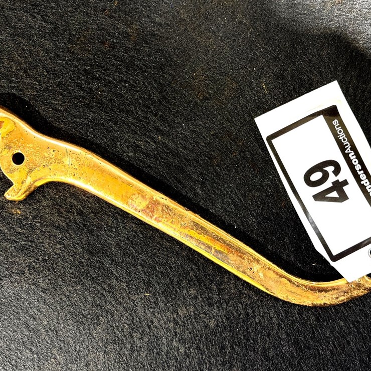 #49 • BRASS STEAM WHISTLE HANDLE