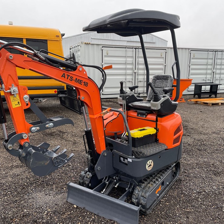 #3344 • 2026 ATS ME18 Mini Excavator