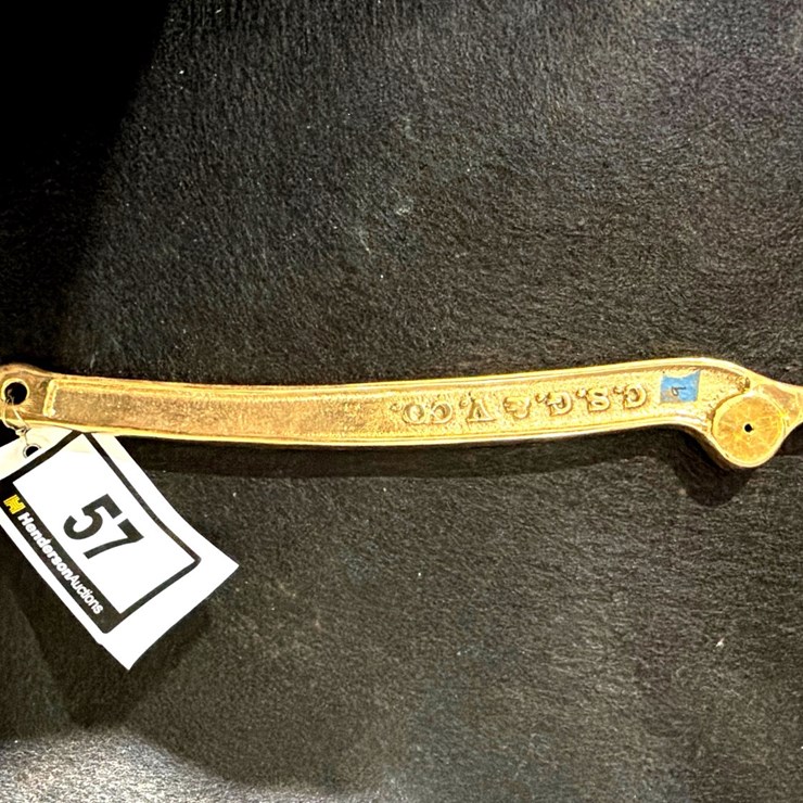 #57 • BRASS STEAM WHISTLE HANDLE