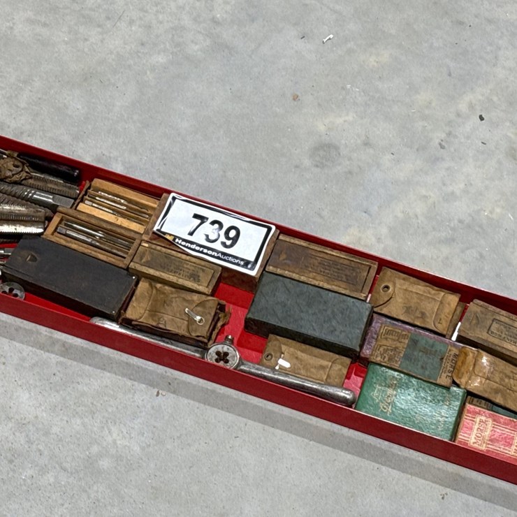 #739 • VARIOUS TAPS AND DIES